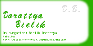 dorottya bielik business card